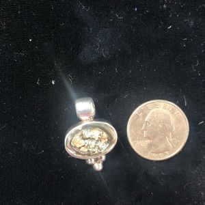 Sterling Silver Abalone Pendent